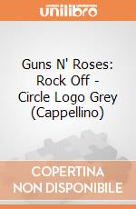 Guns N' Roses: Rock Off - Circle Logo Grey (Cappellino) giochi