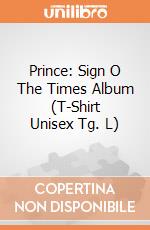 Prince: Sign O The Times Album (T-Shirt Unisex Tg. L) gioco