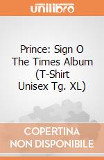 Prince: Sign O The Times Album (T-Shirt Unisex Tg. XL) gioco