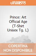 Prince: Art Official Age (T-Shirt Unisex Tg. L) gioco
