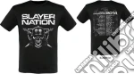 Slayer: Rock Off - Slayer Nation 2014 Dates Ex-Tour With Back Print (T-Shirt Unisex Tg. M) giochi