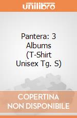 Pantera: 3 Albums (T-Shirt Unisex Tg. S) gioco