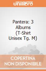 Pantera: 3 Albums (T-Shirt Unisex Tg. M) gioco