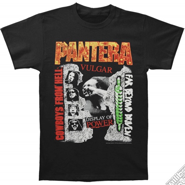 Pantera: 3 Albums (T-Shirt Unisex Tg. XL) gioco