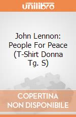 John Lennon: People For Peace (T-Shirt Donna Tg. S) gioco di Rock Off