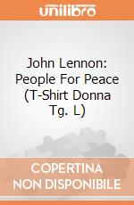 John Lennon: People For Peace (T-Shirt Donna Tg. L) gioco di Rock Off