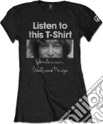 John Lennon: Rock Off - Listen Lady (T-Shirt Donna Tg. S) giochi