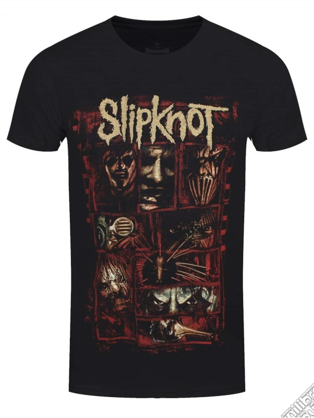 Slipknot: Sketch Boxes (Back Print) (T-Shirt Unisex Tg. 2XL) gioco