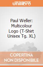 Paul Weller: Multicolour Logo (T-Shirt Unisex Tg. XL) gioco