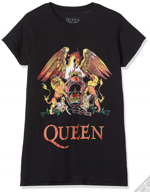 Queen: Classic Crest (T-Shirt Donna Tg. XL) gioco