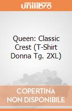 Queen: Classic Crest (T-Shirt Donna Tg. 2XL) gioco