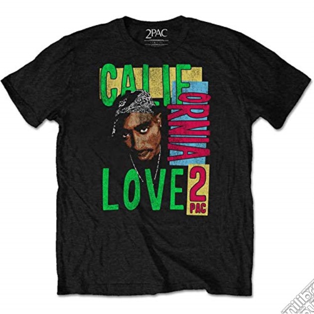 Tupac: California Love (T-Shirt Unisex Tg. 2XL) gioco