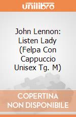 John Lennon: Listen Lady (Felpa Con Cappuccio Unisex Tg. M) gioco di Terminal Video