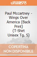 Paul Mccartney - Wings Over America (Back Print) (T-Shirt Unisex Tg. S) gioco di Terminal Video