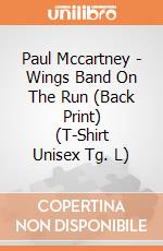 Paul Mccartney - Wings Band On The Run (Back Print) (T-Shirt Unisex Tg. L) gioco di Terminal Video