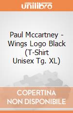 Paul Mccartney - Wings Logo Black (T-Shirt Unisex Tg. XL) gioco di Terminal Video