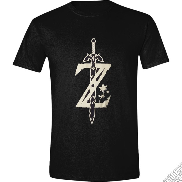 Zelda - Master Sword Z Black (T-Shirt Unisex Tg. S) gioco
