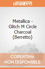 Metallica - Glitch M Circle Charcoal (Berretto) gioco di Terminal Video