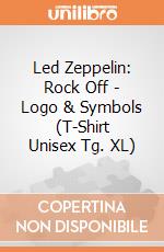 Led Zeppelin: Rock Off - Logo & Symbols (T-Shirt Unisex Tg. XL) giochi