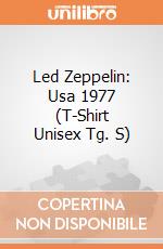Led Zeppelin: Usa 1977 (T-Shirt Unisex Tg. S) gioco