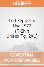Led Zeppelin: Usa 1977 (T-Shirt Unisex Tg. 2XL) gioco
