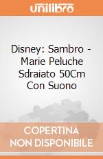 Disney: Sambro - Marie Peluche Sdraiato 50Cm Con Suono gioco
