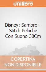 Disney: Sambro - Stitch Peluche Con Suono 30Cm gioco
