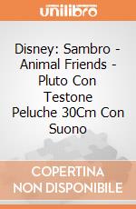 Disney: Sambro - Animal Friends - Pluto Con Testone Peluche 30Cm Con Suono gioco