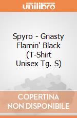 Spyro - Gnasty Flamin' Black (T-Shirt Unisex Tg. S) gioco