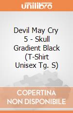 Devil May Cry 5 - Skull Gradient Black (T-Shirt Unisex Tg. S) gioco di Terminal Video