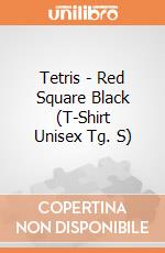 Tetris - Red Square Black (T-Shirt Unisex Tg. S) gioco di Terminal Video