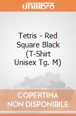 Tetris - Red Square Black (T-Shirt Unisex Tg. M) gioco di Terminal Video