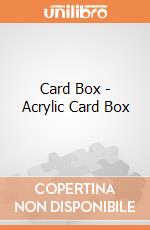 Card Box - Acrylic Card Box gioco