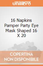 16 Napkins Pamper Party Eye Mask Shaped 16 X 20 gioco