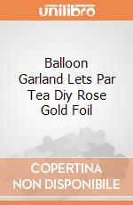 Balloon Garland Lets Par Tea Diy Rose Gold Foil gioco
