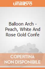Balloon Arch - Peach, White And Rose Gold Confe gioco