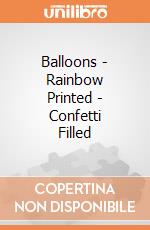 Balloons - Rainbow Printed - Confetti Filled gioco