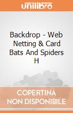 Backdrop - Web Netting & Card Bats And Spiders H gioco