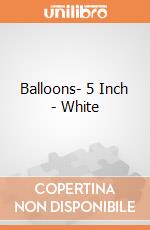Balloons- 5 Inch - White gioco