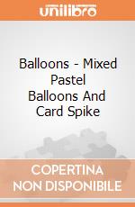 Balloons - Mixed Pastel Balloons And Card Spike gioco
