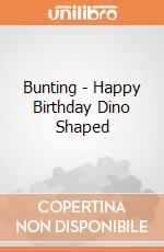 Bunting - Happy Birthday Dino Shaped gioco