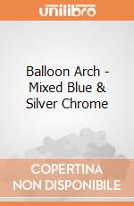 Balloon Arch - Mixed Blue & Silver Chrome gioco