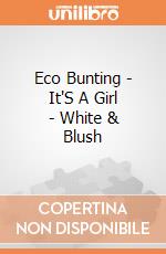 Eco Bunting - It'S A Girl - White & Blush gioco