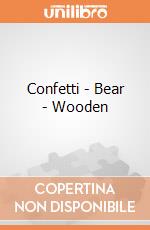Confetti - Bear - Wooden gioco