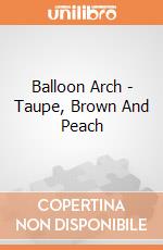 Balloon Arch - Taupe, Brown And Peach gioco