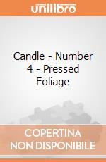 Candle - Number 4 - Pressed Foliage gioco