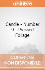 Candle - Number 9 - Pressed Foliage gioco
