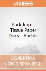 Backdrop - Tissue Paper Discs - Brights gioco