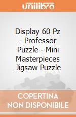 Display 60 Pz - Professor Puzzle - Mini Masterpieces Jigsaw Puzzle giochi
