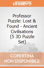 Professor Puzzle: Lost & Found - Ancient Civilisations (5 3D Puzzle Set) giochi